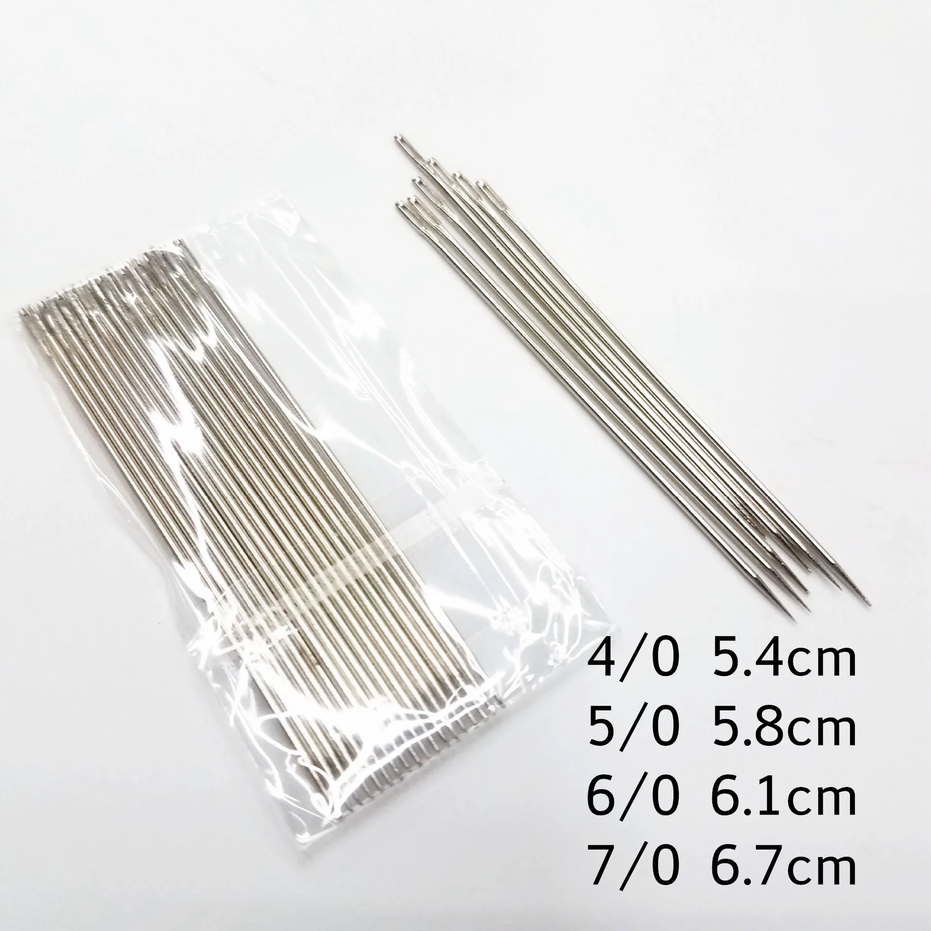 50 шт./лот иглы для шитья Больших Глаз из нержавеющей стали набор штифтов