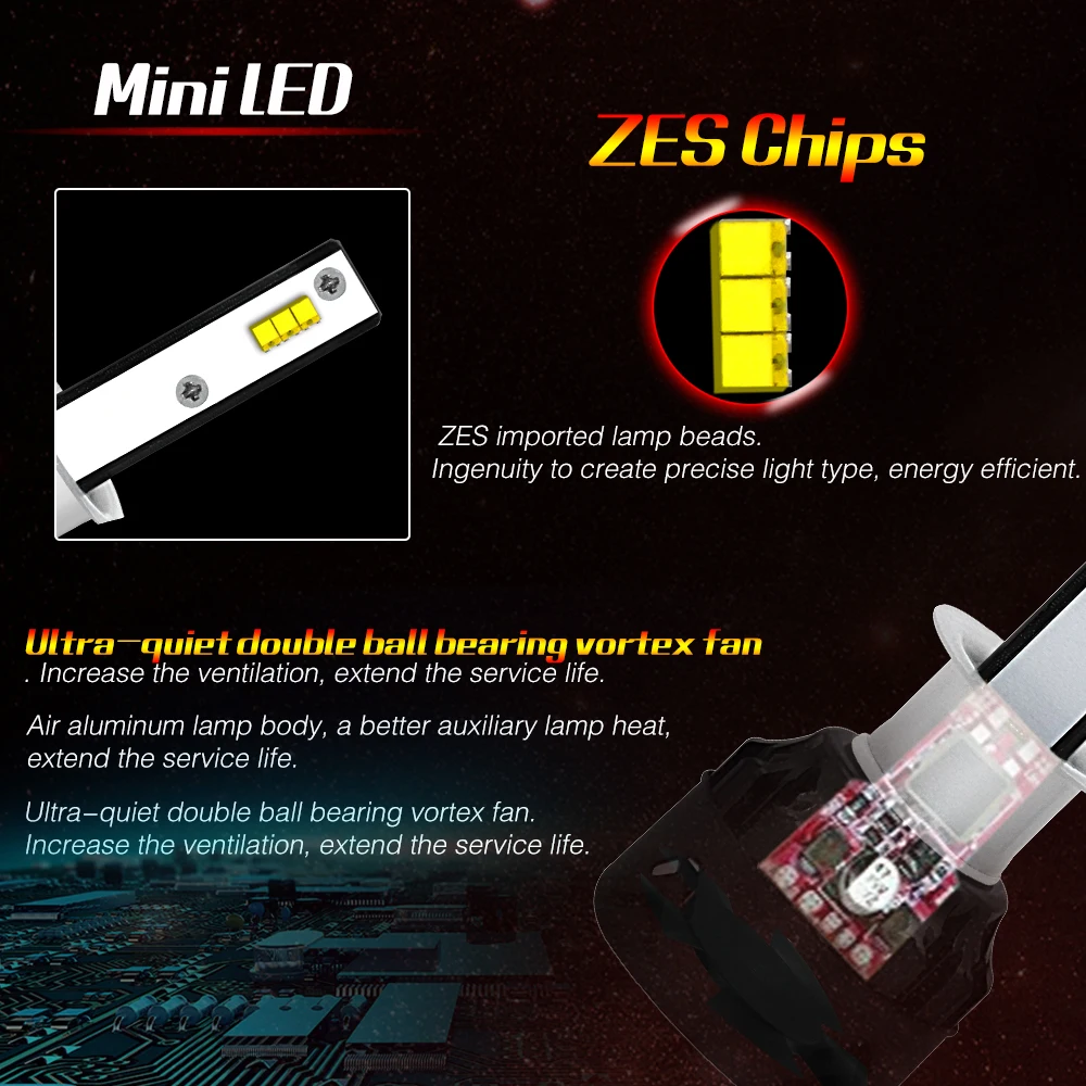 CROSSFOX 12V 24V Автомобильные фары H7 светодиодный H11 9006 HB4 HB3 9005 H1 светодиодный H11 H9 H8 Lumi светодиодный s зэс фары лампы авто лампы 6000K