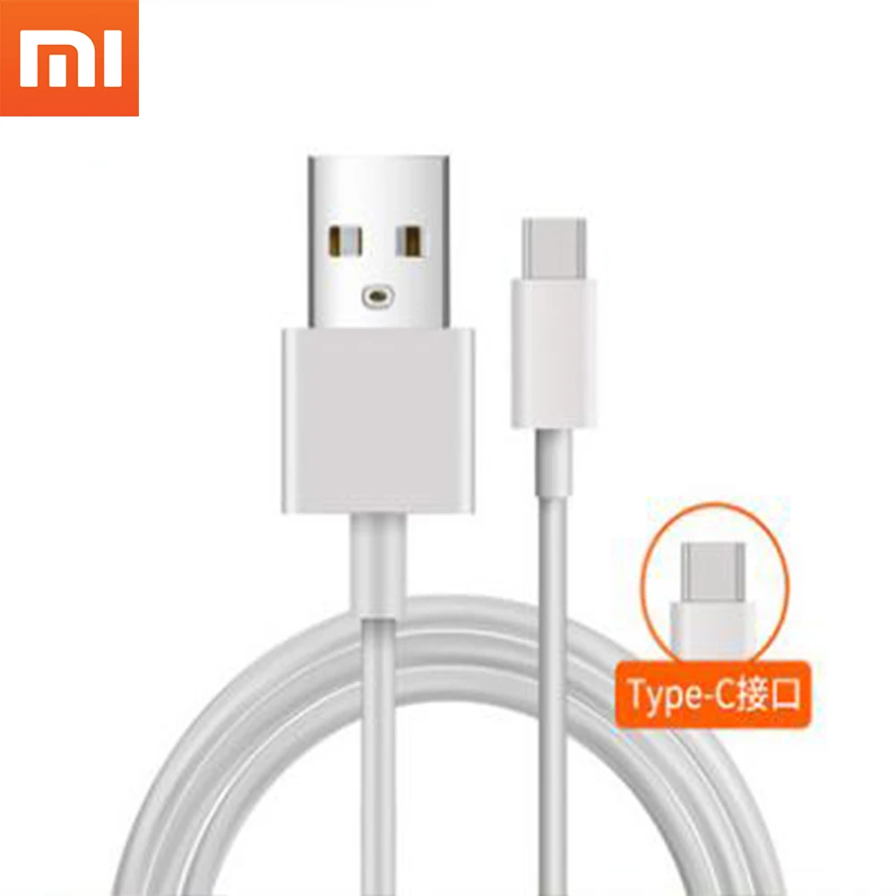 Оригинальный кабель для быстрой зарядки Xiaomi Mi Max 3 100 см передачи данных типа C mi 9 se
