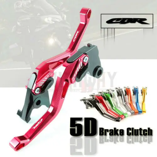 

Motorcycle 5D Foldable Brake Clutch Levers Handlebar Grip Handle Bar Motorbike Hand for HONDA CBR600RR F5 CBR 600RR 2003-2006
