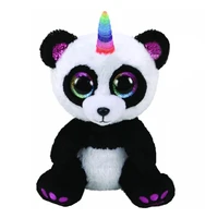 15cm new ty beanie big color eyes stuffed plush animal unicorn panda bear series collection doll child birthday christmas gift