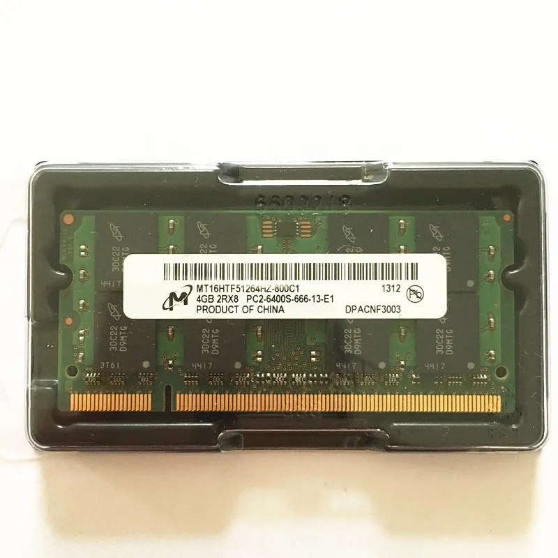Micron 2GB 4GB 8GB PC2-6400 800MHZ DDR2 200PIN ноутбук sodimm оперативная память для компьютера |