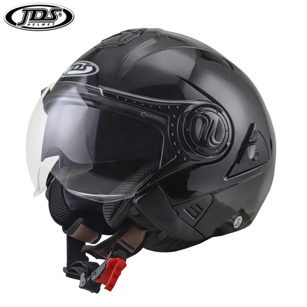 JDS пилот мотоциклетный шлем Jet Moto винтажный Мотоцикл Скутер Чоппер мотор руля