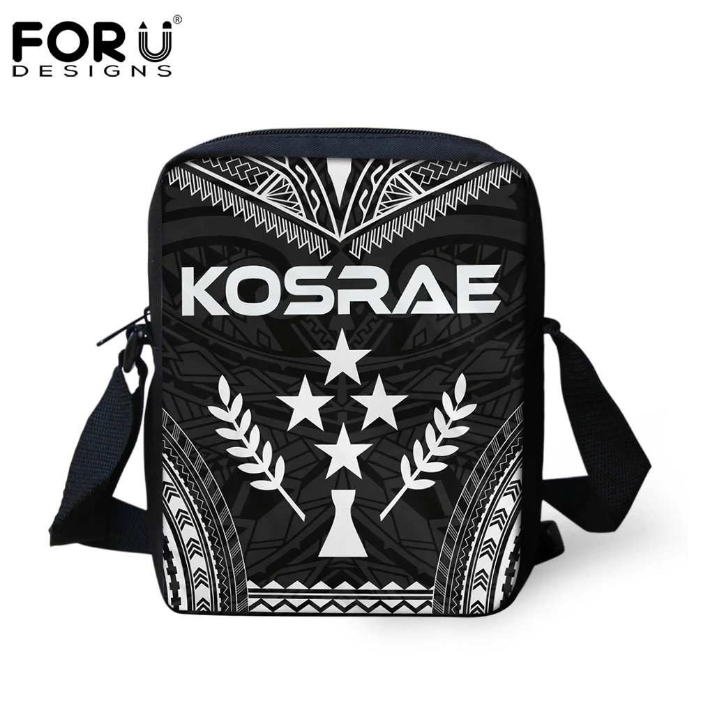 

FORUDESIGNS Kosrae Polynesian Tribe Design Vintage Woman Hand Shoulder Bags Ladies Mini Casual Messenger Bags Shoulder Sac Mujer