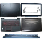 Новая задняя крышка ЖК-дисплея ноутбукаПередняя панельпетликрышка петлиУпор для рукНижняя крышка для Lenovo Y520 R720 Y520-15IKB R720-15IKB