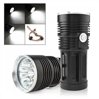 3600lm 12x xml t6 led super bright backpacking hunting fishing flashlight with 4 modes torch flash lamp new