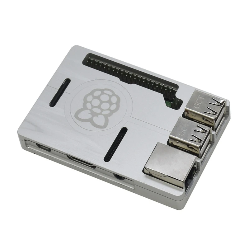 3 в 1 для Raspberry Pi 3 Model B+(плюс)+ ЧПУ Алюминий чехол с выходом 5V 2.5A Мощность адаптер Наборы штепсельная вилка стандарта США