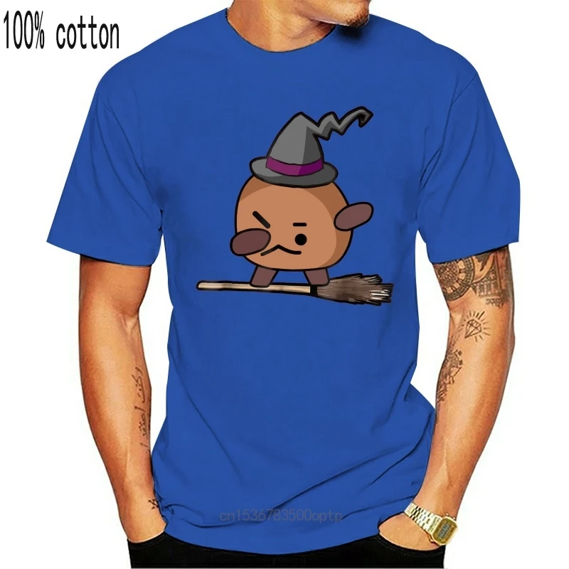 

Новая модная мужская футболка Witch SHOOKY, летняя индивидуальная футболка для влюбленных из 100% хлопка