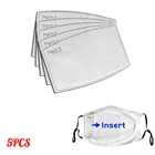 Маска Для Лица с активированным углем Pm2.5, 5 шт.