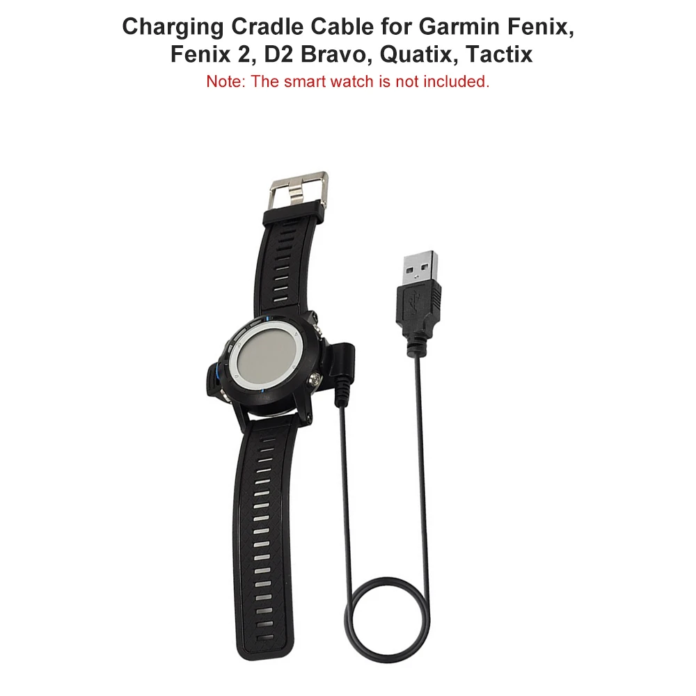 Кабель зарядного устройства для смарт часов Garmin Fenix 2 D2 Bravo Quatix Тактический кабель