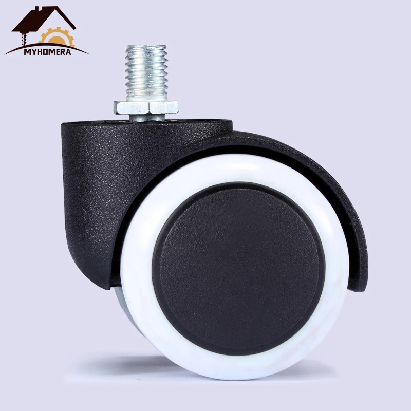 5 шт. 2 колесико для офисного кресла литейщик дюймовый поворотный Колёсики 360