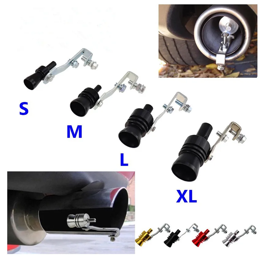 Универсальный автомобильный турбо выхлопной трубы глушитель звуковой свисток
