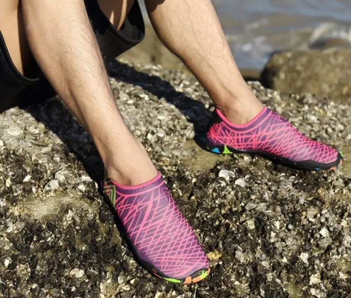

sunny everest men beach shoes Fast drying sandals sand outdoor swimming water shoes adult flat soft sole family travel shoe