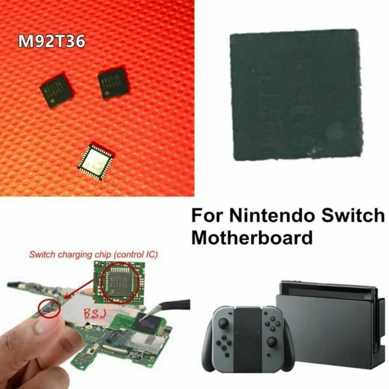 Подходит для Nintendo SWITCH управление хостом зарядкой IC M92T36 Chip NS игровой планшет II