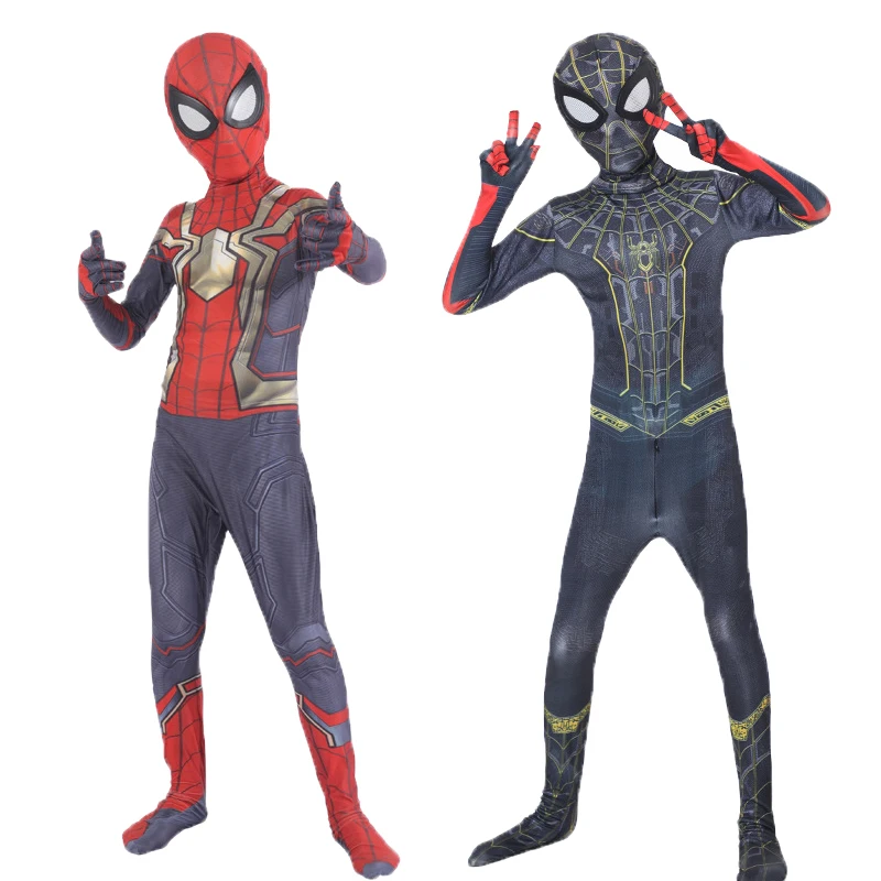 Костюм Spiderboy No Way Home интегрированный костюм для косплея супергероя на Хэллоуин