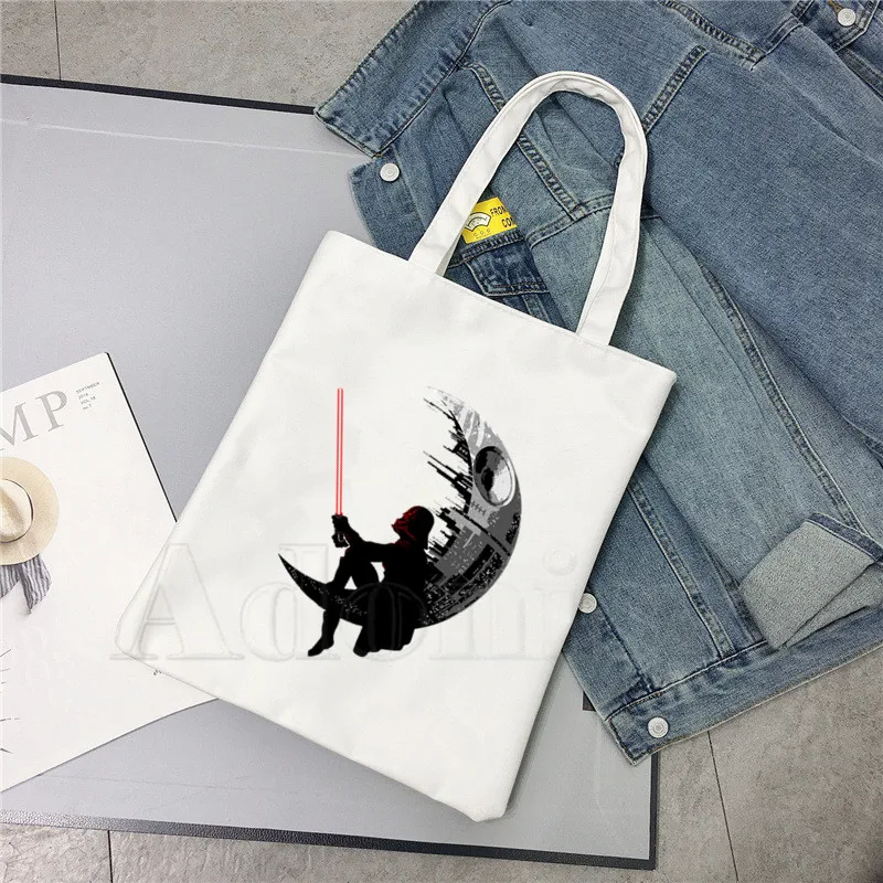 Звездные войны Дарт Вейдер сумки хит продаж модная сумка Холщовая Сумка женская