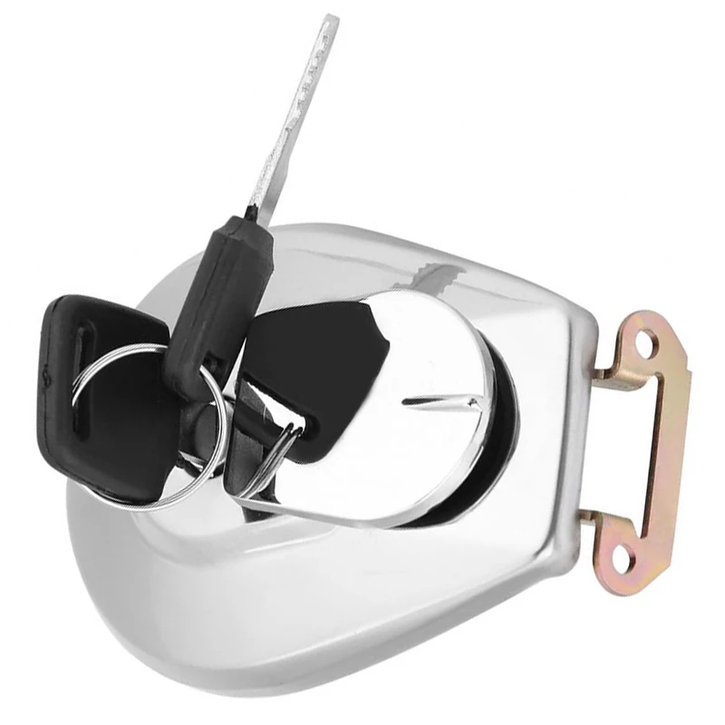 Motorcycle Gas Fuel Tank Cap With 2 Keys For Honda VF750C VF750 VF 750 700 Rustproof Locking Practical Stainless Steel | Автомобили и