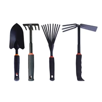 outdoor multi purpose shovel set garden tools shovel hoe camping defense security tools garden camping equipment 4 pcs set