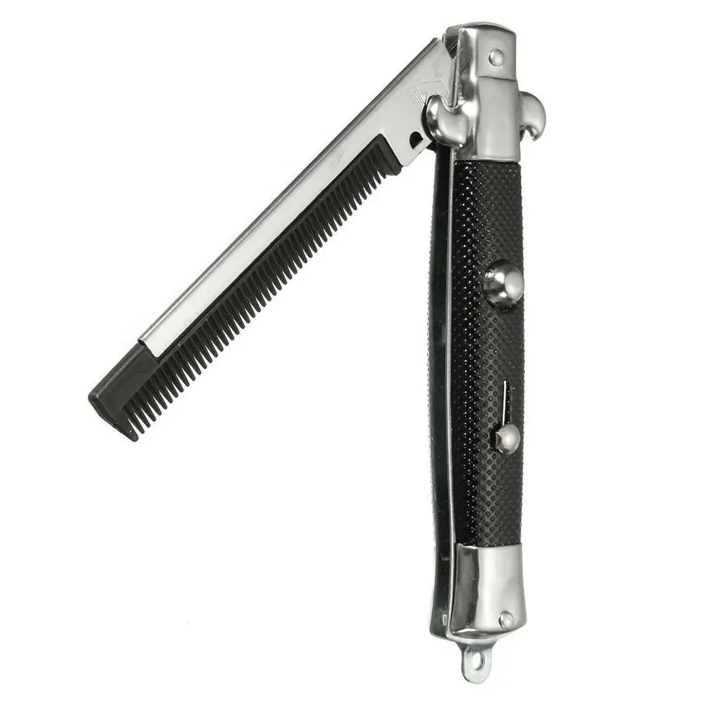 Расческа Складная пружинная для мужчин и женщин расческа волос ручной работы с