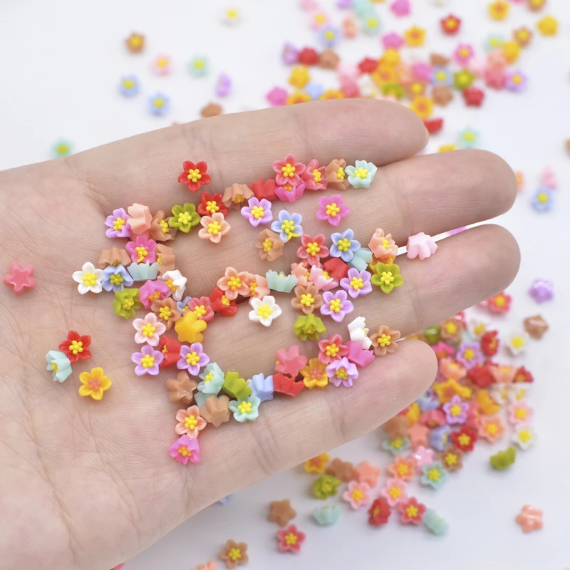 

Мини цветы для маникюра 100 шт. Odales