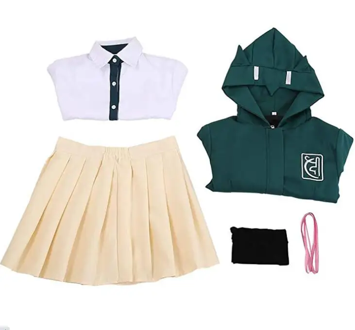 Косплей ChiaKi из аниме данганронпа Нанами костюм с длинным рукавом куртка короткая