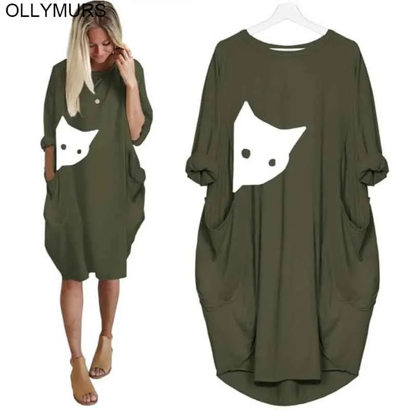 Женская футболка с карманом и принтом животных каваи японский корейский стиль 2019