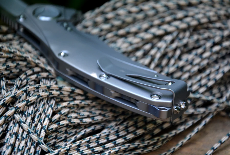 Кевин Джон матрица Керамический шарикоподшипник Флиппер папка S35VN лезвие TC4