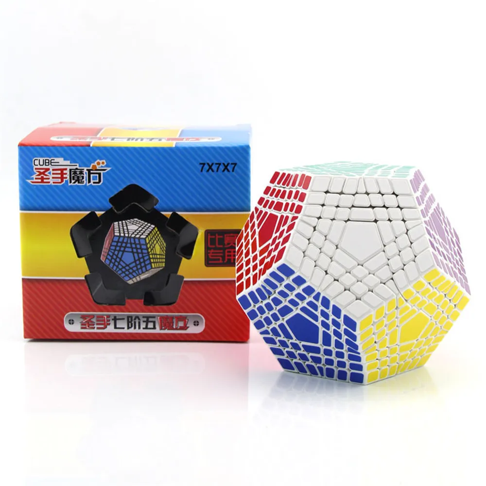 ShengShou 7x7x7 Megaminx профессиональная образовательная разведка волшебный куб ультра