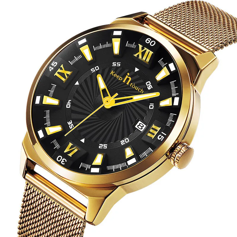 

Брендовые роскошные золотые часы для фотографа, мужские водонепроницаемые классические деловые крутые кварцевые наручные часы со стальным ремешком, тяжелые мужские наручные часы