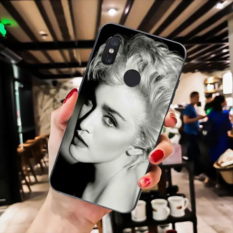 

Diva Madonna Pop Phone Case For Xiaomi Mi 10 5 6 A2 A2lite A1 9 9SE 8Lite 8explorer Pocophone F1 Fundas Cove Cases