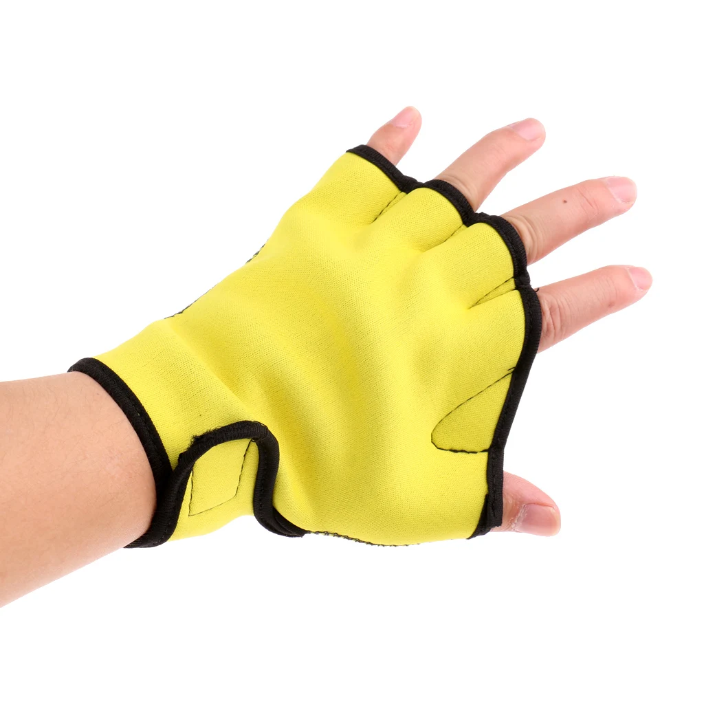 1 пара Неопрен водных фитнес Водонепроницаемость перчатки плавательные плавки