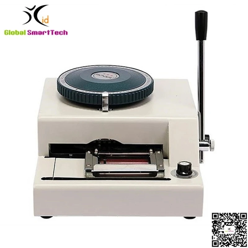 

JX-68C Manual PVC ID Card Embossing Machine Printer
