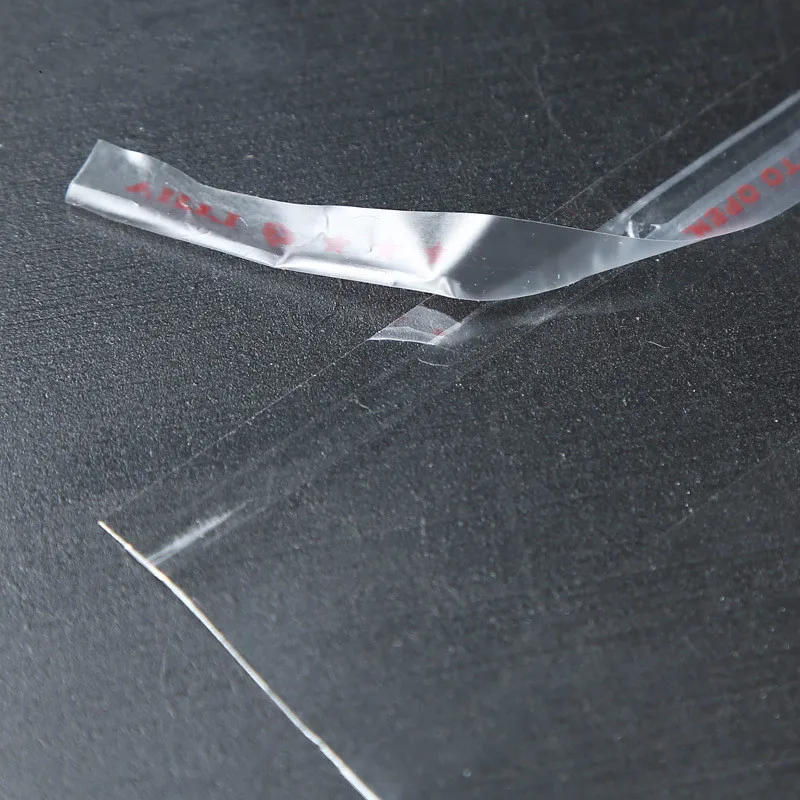 Прозрачный из целлофана с застежкой/BOPP/Полиэтиленовые пакеты 10*13 см Прозрачные