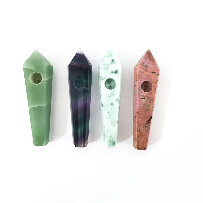 Натуральный кварцевый кристалл курительная трубка каменная чакра исцеляющая