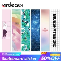longboard sandpaper 12226cm double rocker skateboard electric deck scooter skate board skin grip tape cruiser abrasive paper