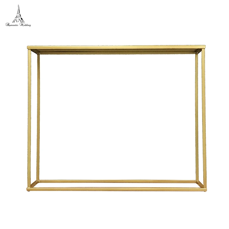 31 см в высоту золото Цвет металлическая подставка для цветов свадьбы Цветочная