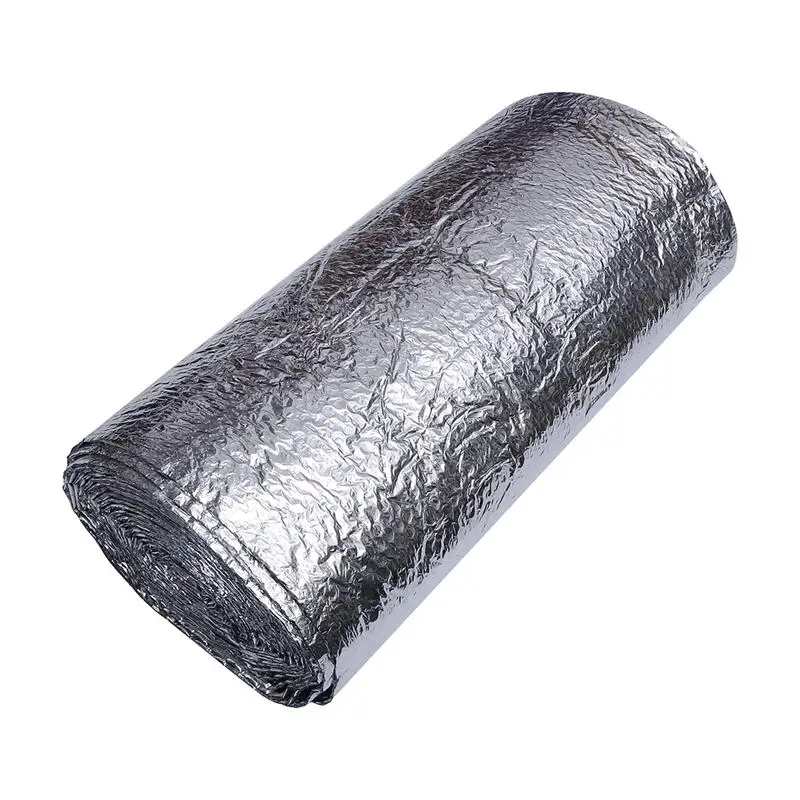1 рулон 10 м Автомобильная Солнцезащитная крышка из алюминиевой фольги пузырчатая