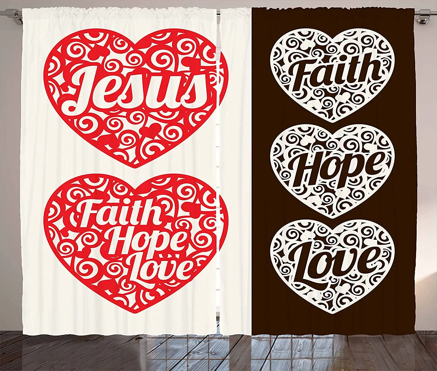 

Hope Thermal Blackout Curtain for Living Room Bedroom Kitchen Home Hotel Coffee Decor Opaque Window Curtains