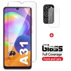 Закаленное защитное стекло на экран и камеру KINGZALIN для Samsung Galaxy A21-42S