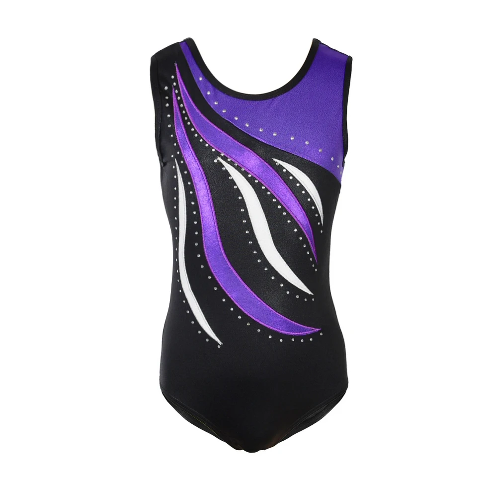 Гимнастический купальник для девочек одежда гимнастики Фигурное катание