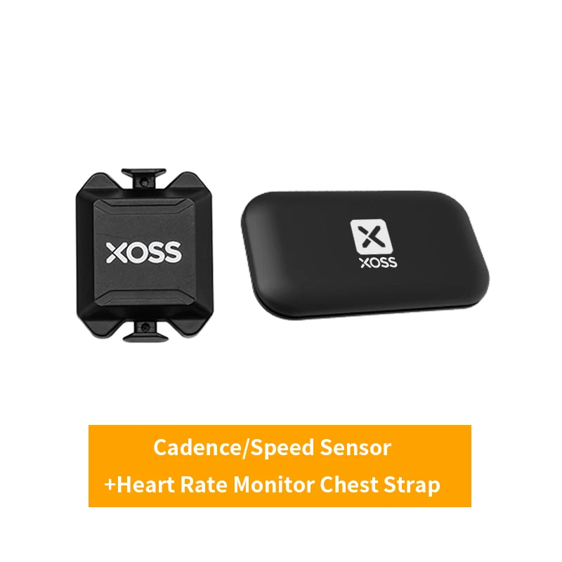 XOSS велосипедный компьютер, скорость и частота вращения муравья+ Bluetooth велосипед двойной датчик для Strava Garmin iGPSPORT Bryton - Цвет: 1pcs hr chestband
