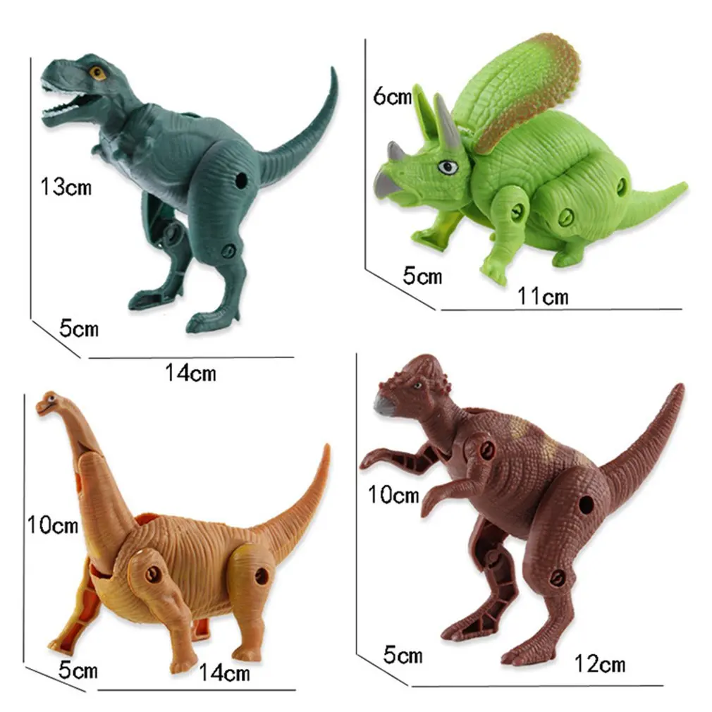 

Portable SIze Children Kids Easter Surprise Eggs Dinosaur Toy Model Deformed Dinosaurs Egg For Children Collection