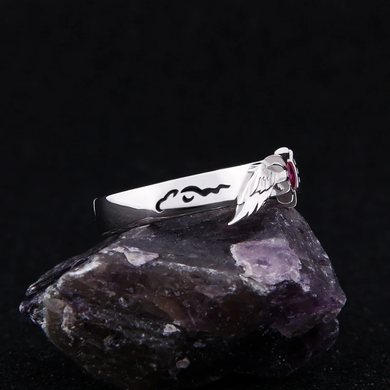 Кольцо в виде Ангела из серебра для косплея ювелирные изделия|Кольца| |