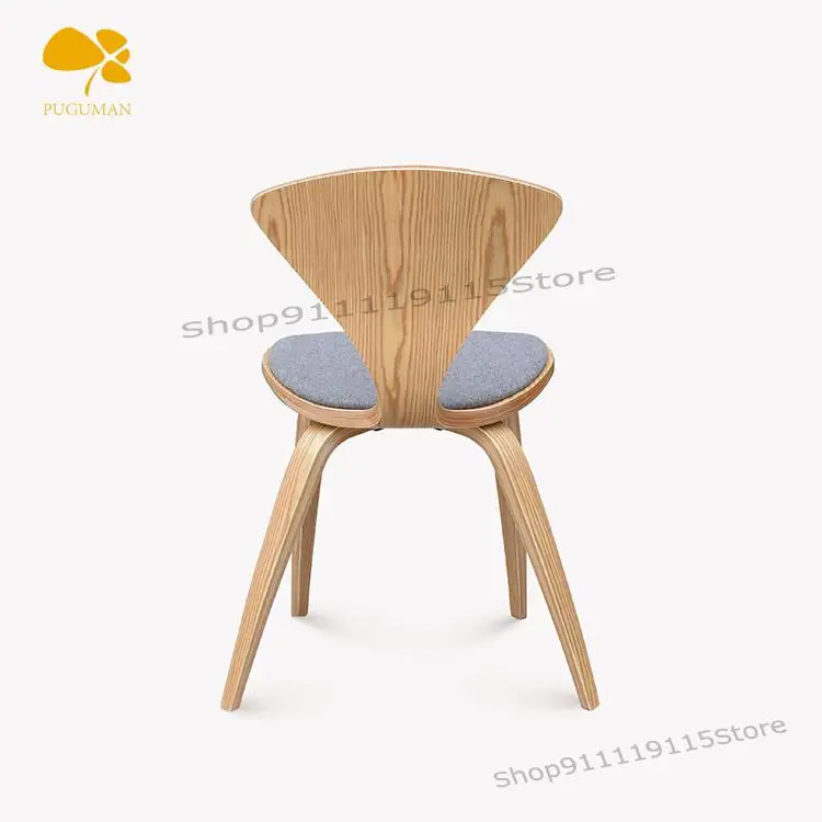 С мягкой обивкой из ткани для обеденного стула Кофе стул дизайнерский домашний