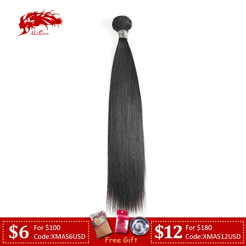 Али queen hair перуанский прямые волосы Remy пряди человеческих волос Инструменты для завивки волос 1/3/4 шт. натуральный Цвет м/7A 1"-26" человеческие волосы на Трессах Комплект