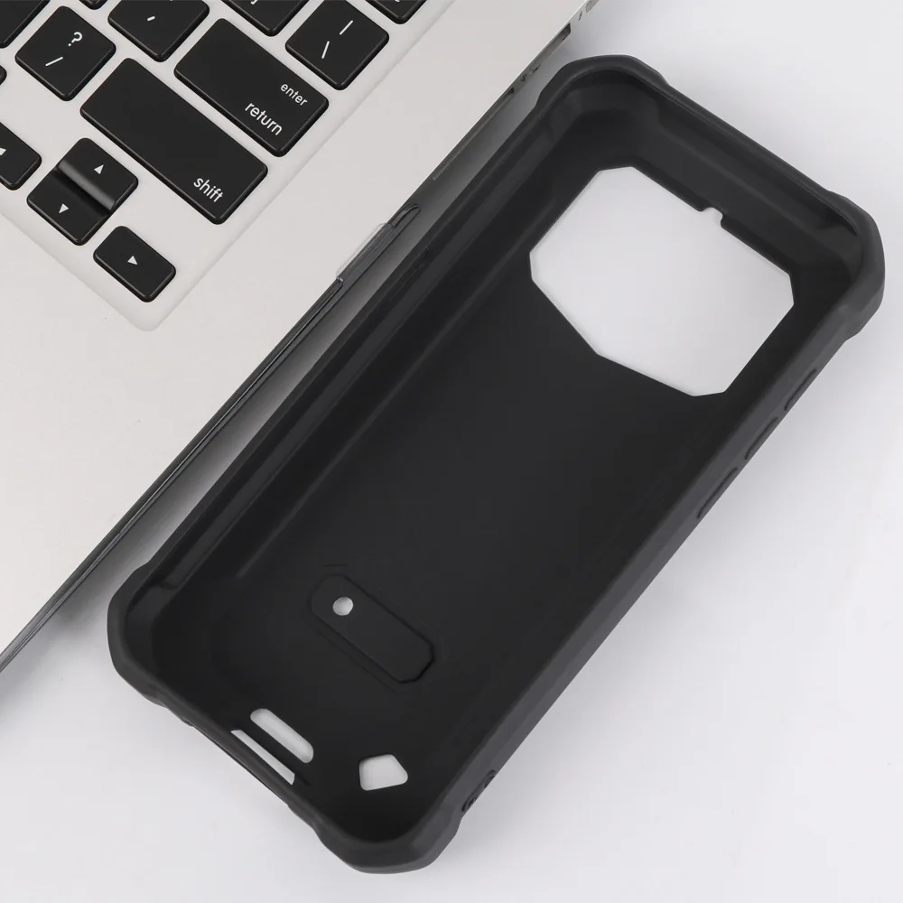 Чехол-накладка для Oukitel WP5 Pro силиконовый мягкий ТПУ с кольцом-держателем |