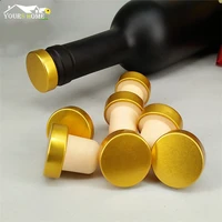 5pcs t shape wine stopper silicone plug cork bottle stopper red wine cork bottle plug bar tool sealing cap corks for beer