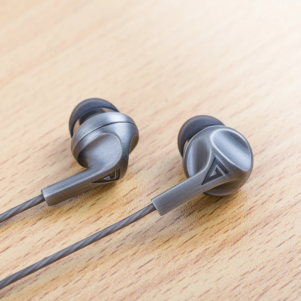Auglamour F200 HiFi Динамический драйвер вкладыши 3 5 мм DJ металлические спортивные