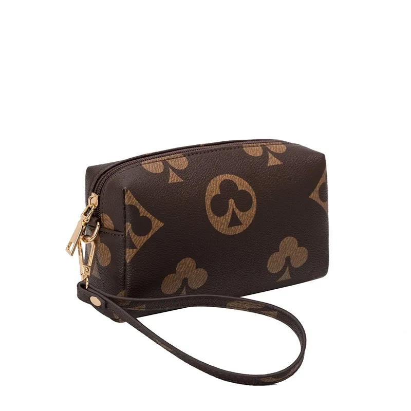 

Новинка 2021, брендовый клатч для женщин, кошелек с ремешком на руку, дизайнерская сумка, женские клатчи, сумка для монет на молнии, кошелек, су...