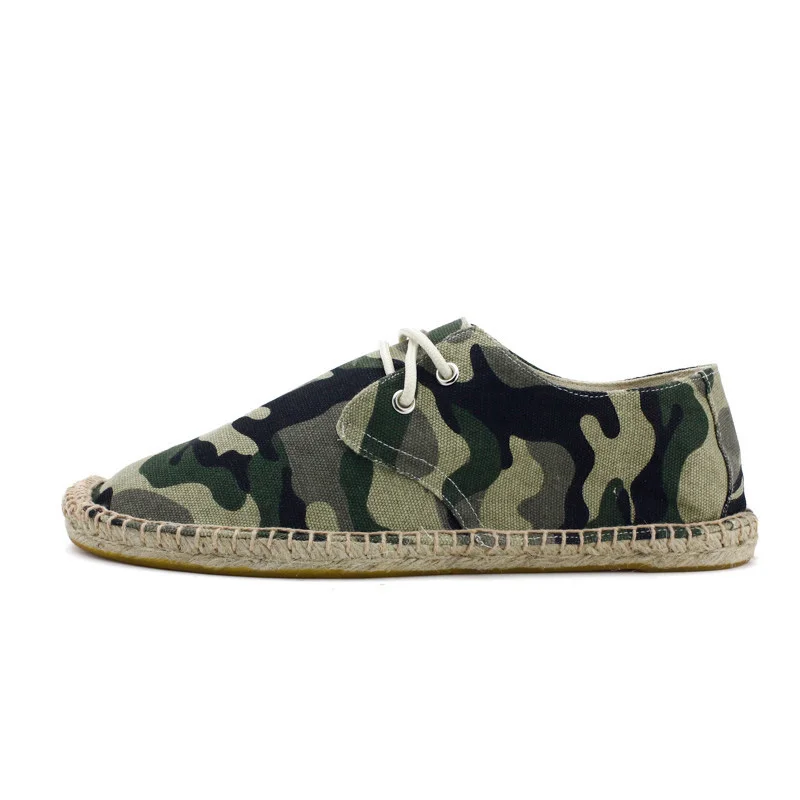 Camouflage Fisherman Shoes New 2017 AAA Men Casual Canvas Male Flats Leisure Espadrille Plimsolls 441 | Обувь